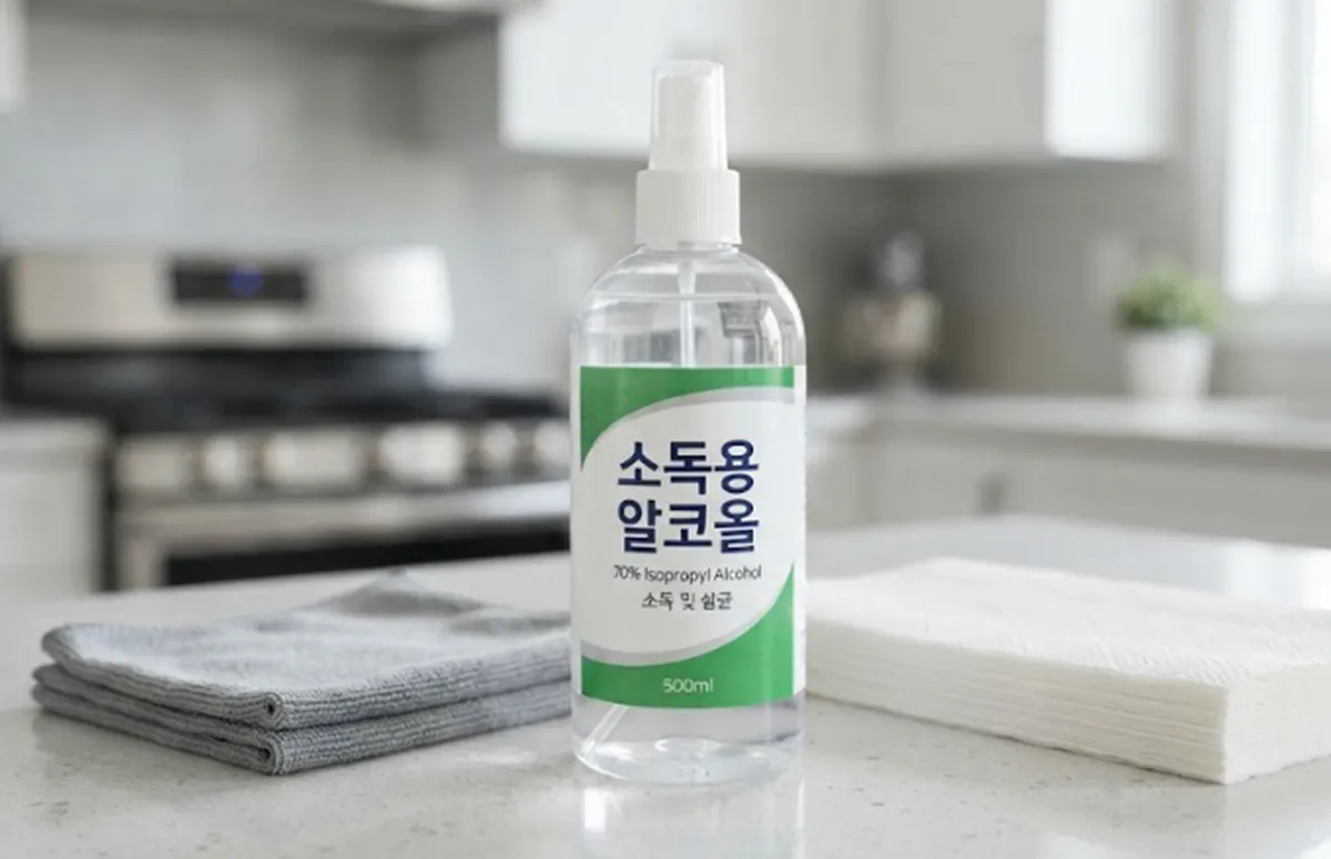사진 : 소독용 알코올 / 생성형 이미지