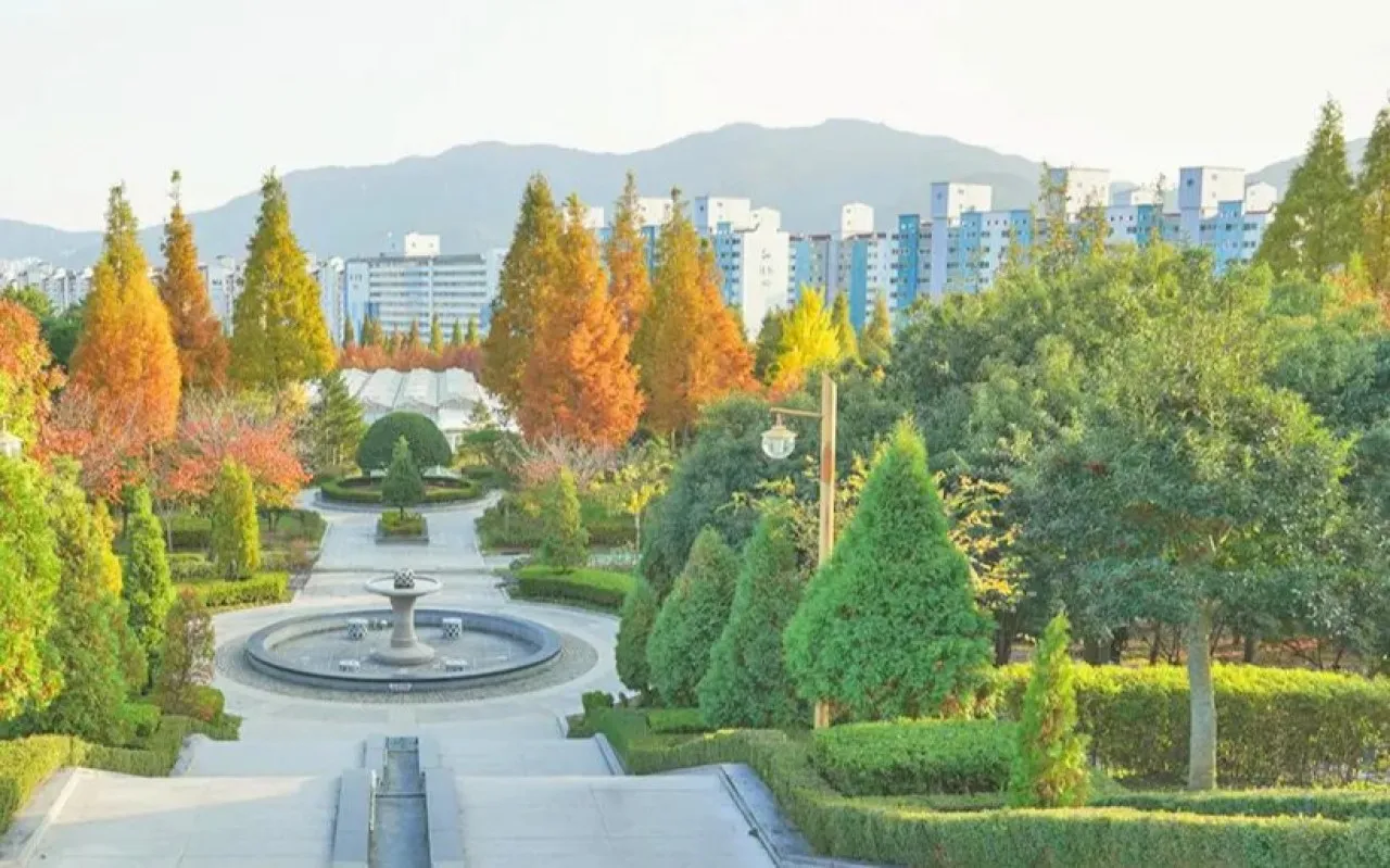 창원수목원 하늘정원 / 사진=창원관광