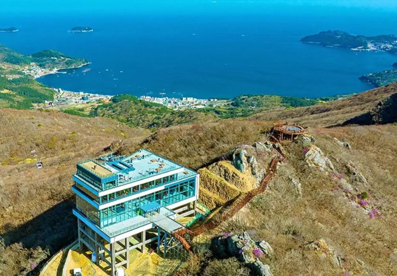다도해 조망 / 사진=거제 파노라마 케이블카