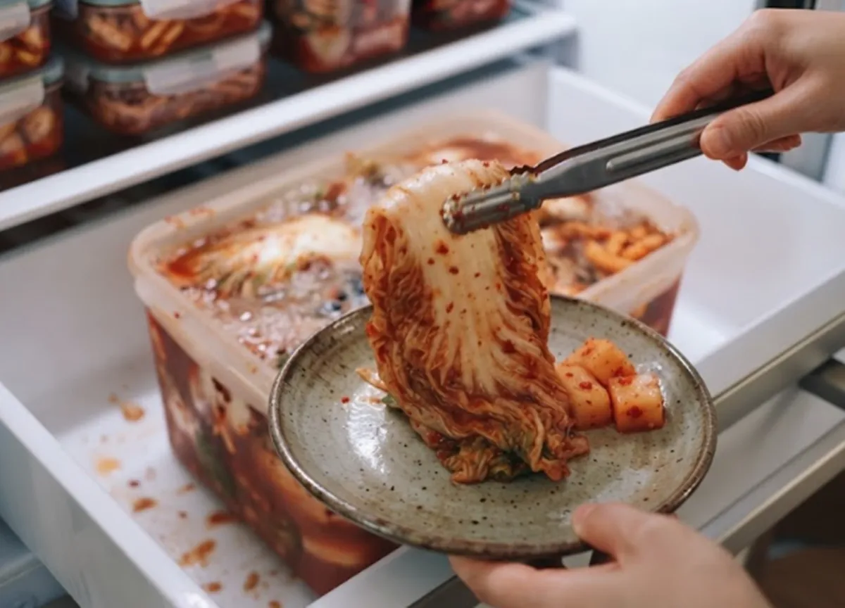 사진 : 집게로 덜기 / 생성형 이미지