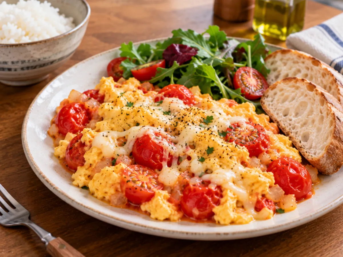 사진 : 토마토 계란볶음 / 생성형 이미지