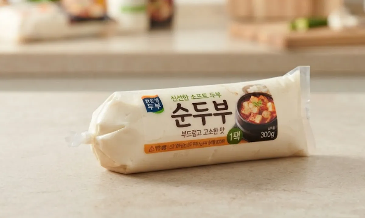 사진 ： 순두부 한 팩 ／ 생성형 이미지