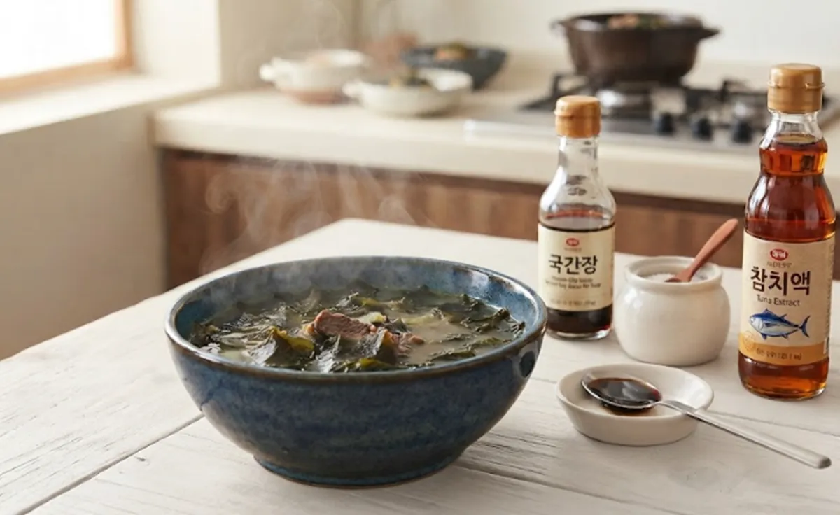 사진 : 참치액, 국간장 / 생성형 이미지