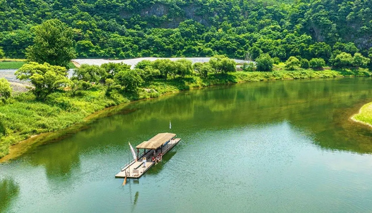 영월 한반도 지형 전망대 전경 / 사진=한국관광공사
