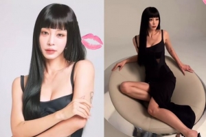 기사로 이동 - 한예슬, 블랙 드레스 입고 매혹적인 포즈 취하며 섹시한 몸매 라인 드러내...