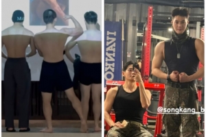 기사로 이동 - BTS 뷔, 전역 하루 전까지 ‘스타일 가득’ 軍라이프…송강과 바디프로필부터 박찬욱 감독 만남까지