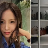 thumbnail - 효민, “가방 정리 시작”...명품백 즐비한 수납장 공개