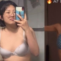 thumbnail - 최준희, 다이어트 후 비포&애프터 비키니 사진 공개...96kg에서 41kg대로 극단적 감