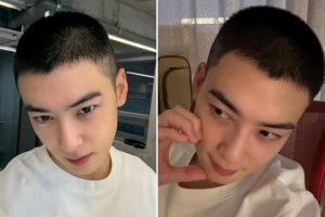 기사로 이동 - 차은우, 군 입대전 마지막 셀카에 남자들 더 난리...“머리빨 부정하는 유일한 연예인”