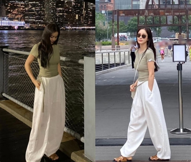 thumbnail - 김태희, 뉴욕에서 전한 반가운 근황…“보정도 하고 싶지만”