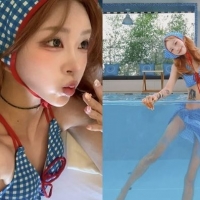 thumbnail - 최준희, 수영장에서 드러난 슬렌더 보디라인…극세사 각선미 ‘감탄’