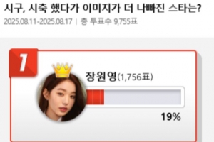 기사로 이동 - 장원영·전종서, ‘시구·시축 논란’으로 이미지 타격 스타 1·2위
