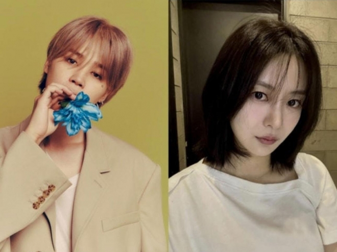 thumbnail - 방탄소년단 지민·송다은, ‘셀프 열애설’ 확산…팬덤 성명 발표