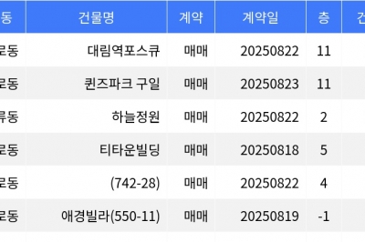 thumbnail - “매매가 9천6백만원”... 구로구 주간 최저가 매물, ‘구로동 대림역포스큐’