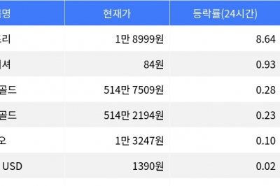thumbnail - 스토리, 시가총액 300위권 24시간 등락률 1위