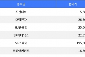 기사로 이동 - 조선내화, 급격한 하락세로 주목! -8.73% 기록 <!--MTVX_TITLE_SUB: 조선내화부터 화인베스틸까지, 하락세 속에서도 매수세 강세 종목들
