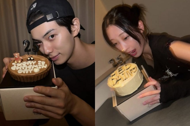 thumbnail - ‘공개 열애’ 이채민♥류다인, 생일 ‘럽스타그램’…커플링도 포착