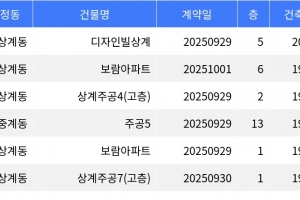기사로 이동 - “매매가 2억 9천만원”... 노원구 주간 최저가 매물, ‘상계동 디자인빌상계’