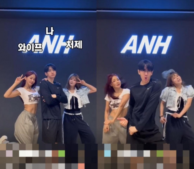 thumbnail - 미나♥류필립, 이번엔 ‘처제’와 챌린지 완벽 호흡...“날아다니네”