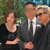 thumbnail - 민효린, 통통해진 근황에 또 임신설…♥태양과 결혼식 동반 참석