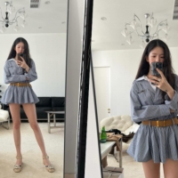 thumbnail - 장재인, ‘11자 각선미’로 모델 뺨치는 비율 자랑...“진짜 인형 같다”