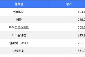 기사로 이동 - 엔비디아 2.96% 하락, 애플 2.16% 상승…나스닥 혼조세