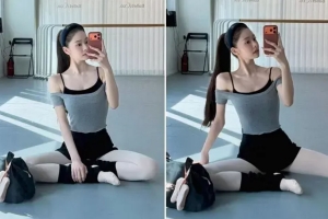 기사로 이동 - 프리지아, 발레 연습실에서 전한 우아한 연말 근황…“크리스마스 준비 중”