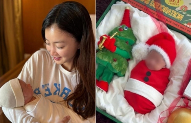 thumbnail - 이시영, 생후 17일 딸 사진 공개 후 삭제…“아이가 장식품인가”