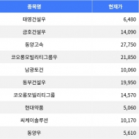 thumbnail - 태영건설우, 상한가로 증시 주목