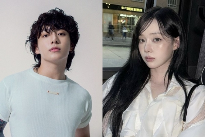 thumbnail - 팬 앞에서 결국 터졌다…BTS 정국과 열애설 터진 ‘女아이돌’의 한 마디