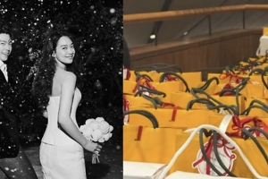 기사로 이동 - “받는 사람도 감동”… 김우빈♥신민아, 9년 열애 끝 결혼식 답례품 ‘정체’