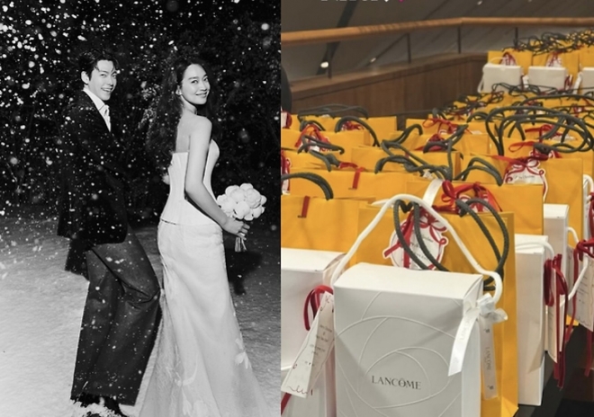 thumbnail - “받는 사람도 감동”… 김우빈♥신민아, 9년 열애 끝 결혼식 답례품 ‘정체’