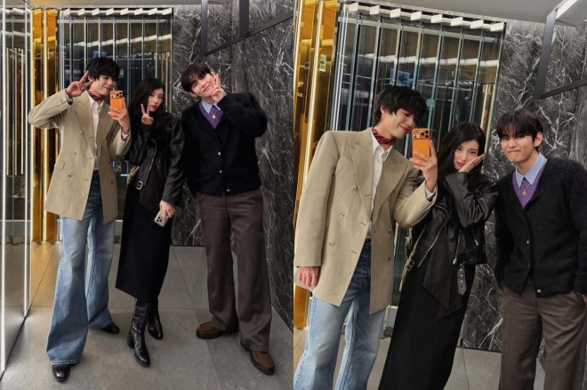 thumbnail - “영화 한 편 뚝딱”… 박보검이 공개한 ‘역대급 쓰리샷’에 팬들 환호