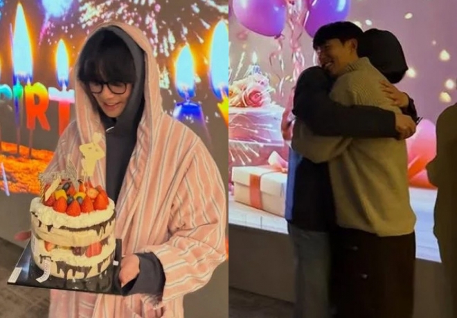 thumbnail - 박서준 꼭 껴안은 이 남자… 정체는 ‘월드클래스’ 슈퍼스타