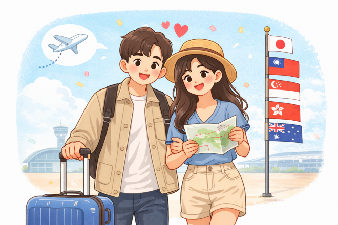 thumbnail - 새해 첫 해외여행 어디로 갈까?…일본·대만·동남아 인기