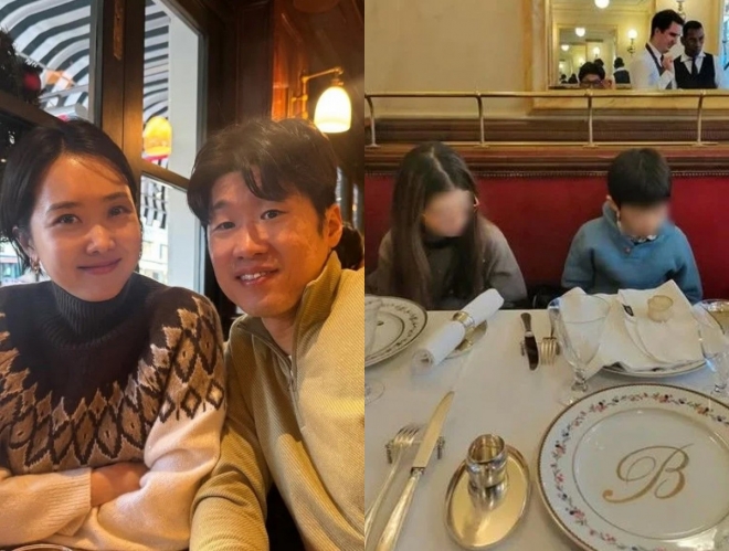 thumbnail - 애들이 벌써 이렇게?… ‘맨유 레전드’ 박지성, 영국서 전해온 깜짝 근황