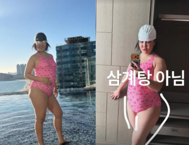 thumbnail - “삼계탕 아님”...랄랄, 73kg 고백 후 당당한 수영복 자태 공개