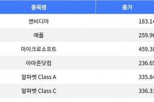 기사로 이동 - 나스닥 종합 하락 마감…엔비디아, 애플 등 주요 기술주 약세
