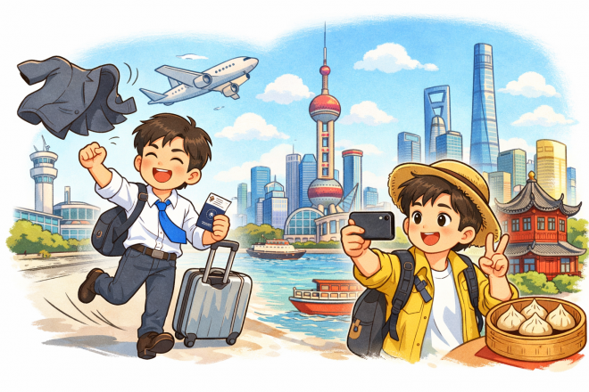 thumbnail - “일본은 질렸다”…연차 쓸 필요 없는 ‘상하이 1박 3일’ 주말여행 (+계획)