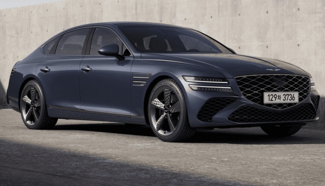 thumbnail - 도로 위 시선 싹쓸이 예고… 제네시스가 G80에만 허락한 ‘이 색상’