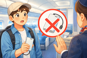 기사로 이동 - 비행기 안에서 보조배터리 못 쓴다…“50만원 고데기도 압수” 여행객 주의보