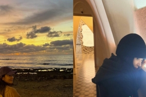 기사로 이동 - 카메라 너머엔 남편이… 신민아, ♥김우빈과 떠난 꿀 떨어지는 ‘그곳’