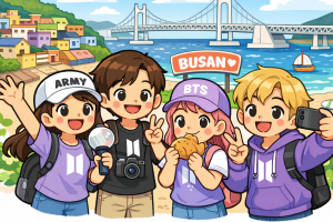 기사로 이동 - BTS 공연 따라 부산행…아미 전용 ‘부산 여행’ 가이드 (BTS x ARMY: Busan Trip)