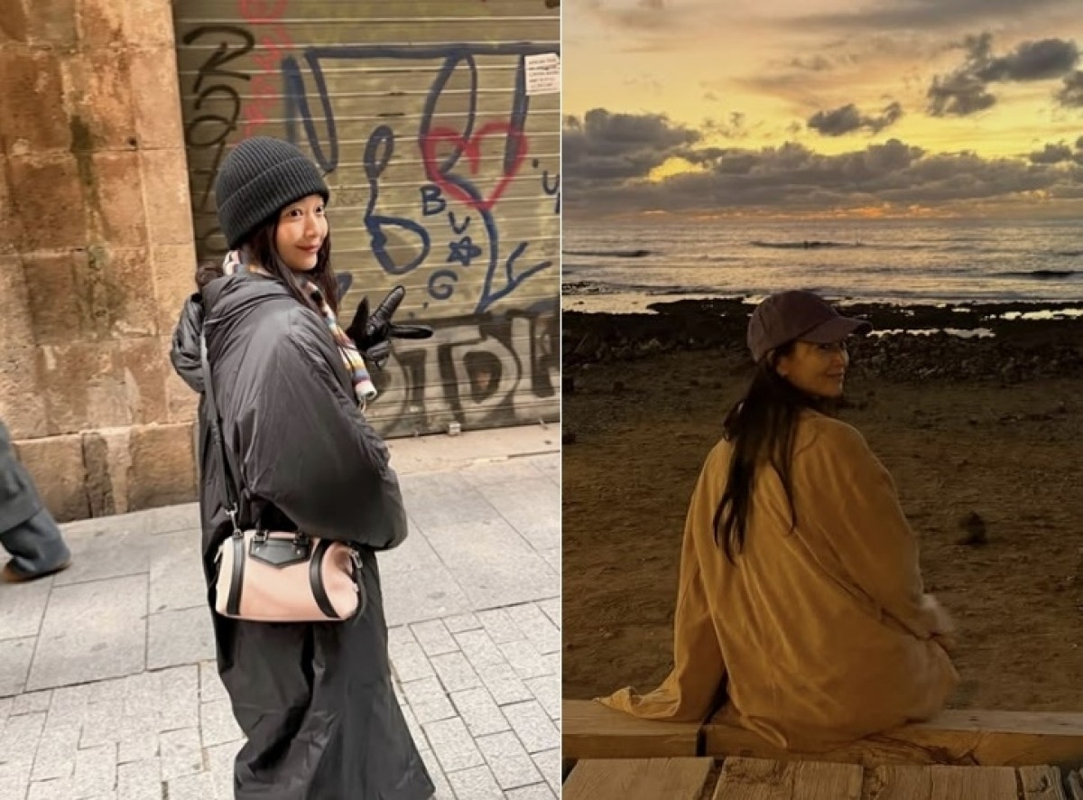 thumbnail - “김우빈 앞에서만 나오는 표정”… 11년차 커플의 꿀 떨어지는 ‘이곳’ 근황