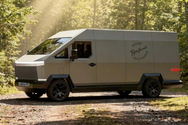 thumbnail - 사이버트럭인 줄 알았네… 러시아가 공개한 ‘괴물 미니밴’의 정체