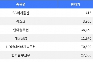 기사로 이동 - SG세계물산, 팜스코 30% 상승으로 주목