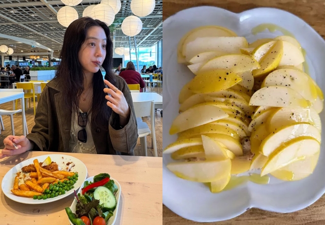 thumbnail - 금사과라더니 효과가 2배… 45세 정려원의 아침 사과 활용법