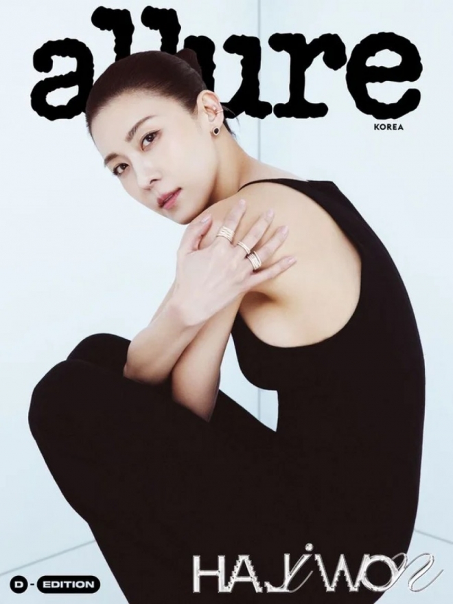 thumbnail - “자유로울 때 가장 행복해요”… 48세 하지원의 압도적인 블랙 아우라