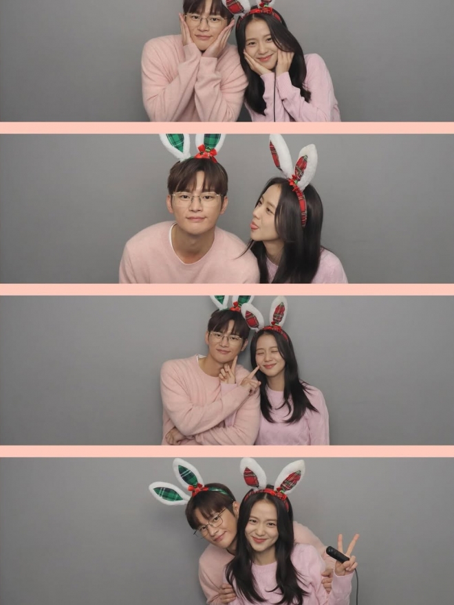 thumbnail - 봄바람처럼 설레네… 서인국, 블랙핑크 지수와 찍은 사진의 전말