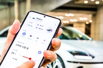 thumbnail - 따스한 3월, 퇴근길이 설레네… 현대차에서 삼성 가전 켜는 시대 왔다